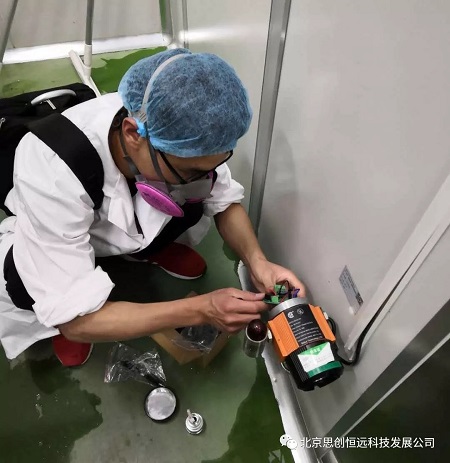 老朋友新合作！技術員到中糧可口可樂安裝設備